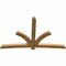 Ekena Millwork Davenport Rough Sawn Timber Gable Bracket, Western Red Cedar, 108"W x 68"H x 4"D x 6"F, 15/12 Pitch GBW108X68X0406DAV00RWR - alternate 2